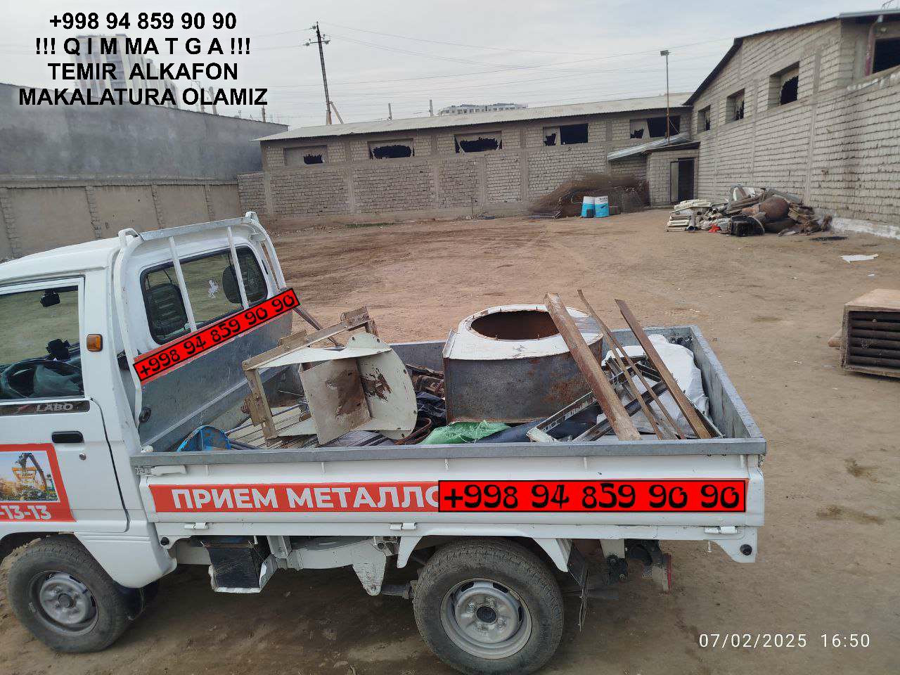 Metallolom qabul qilish Zangiota