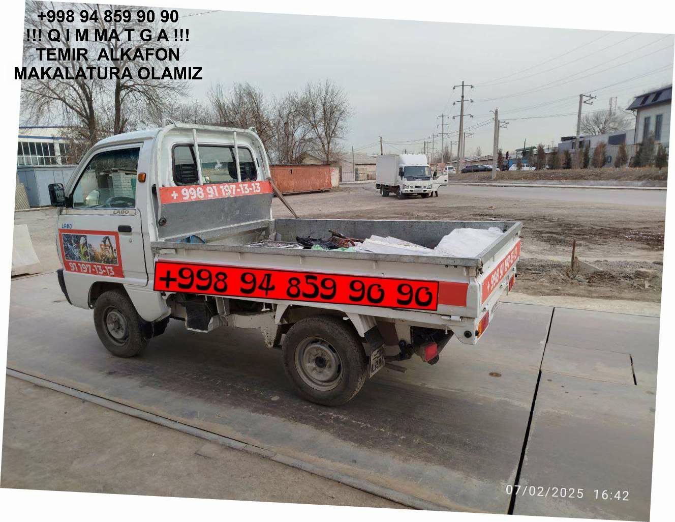 Metallolom qabul qilish Chinoz