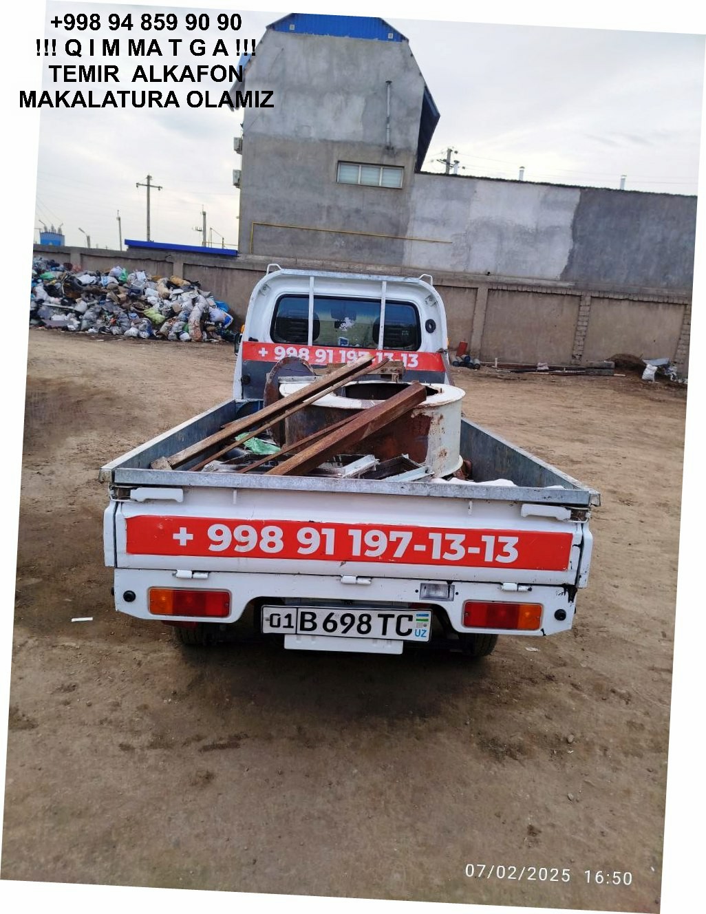 Metallolom qabul qilish Nukus